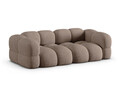 Canapea 4 locuri, Loretto, Cosmopolitan Design, 250x100x68 cm, tesatura structurata, cappuccino