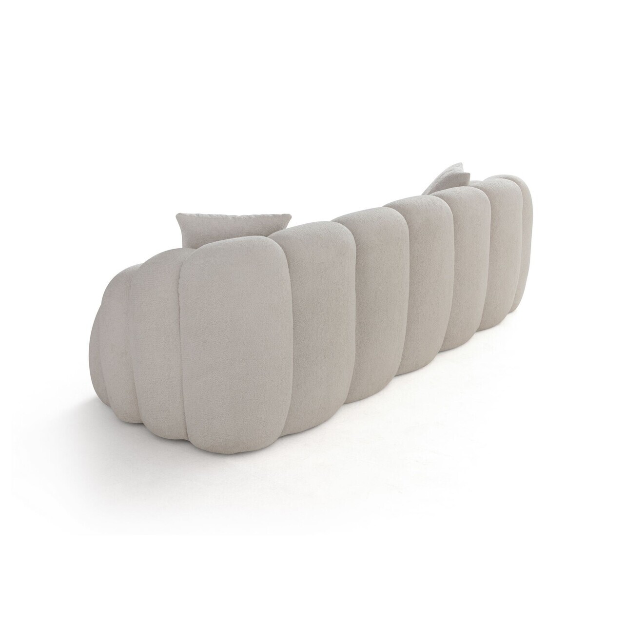 Canapea 3 locuri, Atelier del Sofa, 752EST1129, Lemn de carpen/PAL melaminat, Alb - view 5