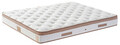 Saltea dubla, Base & Headboard, Niron, Latte, 160x38x200 cm, Cadru: OȚEL, Maro deschis