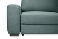 Canapea extensibila cu 3 locuri, Vienna, 106 x 269 x 92 cm, sage