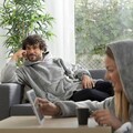 Patura tip hanorac cu maneci si gluga Swug, InnovaGoods, marime universala
