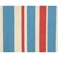 Hamac Stripes Red, Decoris, 200x80 cm, albastru/rosu