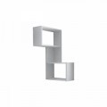 Raft pentru perete, Homitis, Part - White, 20x47x85.5 cm