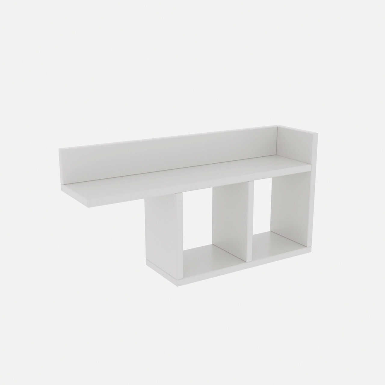 Raft de perete, Kalune Design, Room, 72x37x18 cm, Alb - 1 | YEO