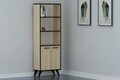 Biblioteca Diamond, Ametti, 60 x 35 x 180 cm, oak/antracit