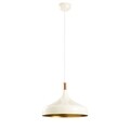 Lustra Opviq, Saglam - 3723, 28x36x124 cm, E27, 100 W, alb/auriu