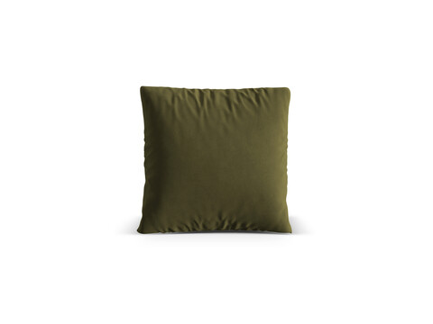 Perna decorativa, Nuria-88, Micadoni Home, 40x40 cm, catifea, verde moss melange