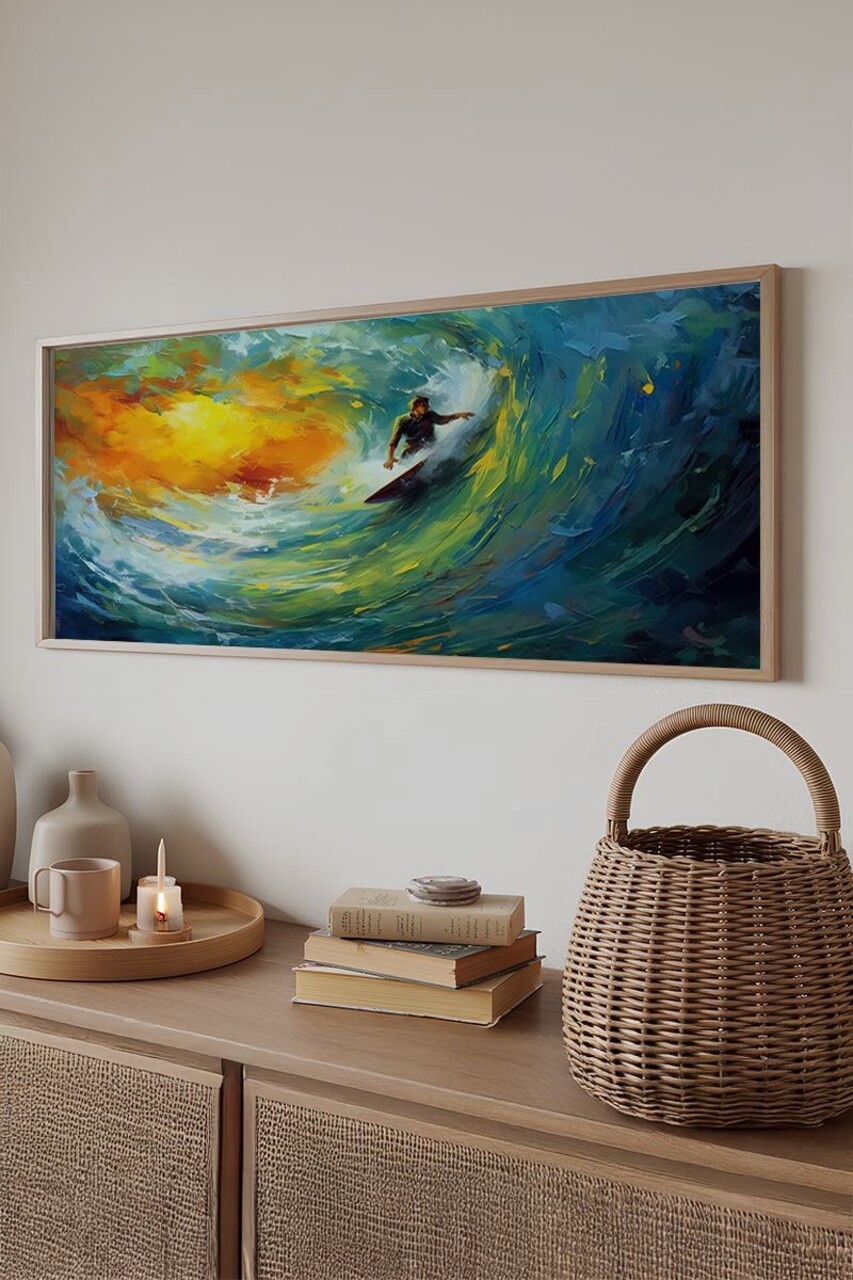 Tablou decorativ, Artsmdfyty30-3370, Vopsea: 100% MDF (grosime: 2,7 mm), Multicolor - view 2