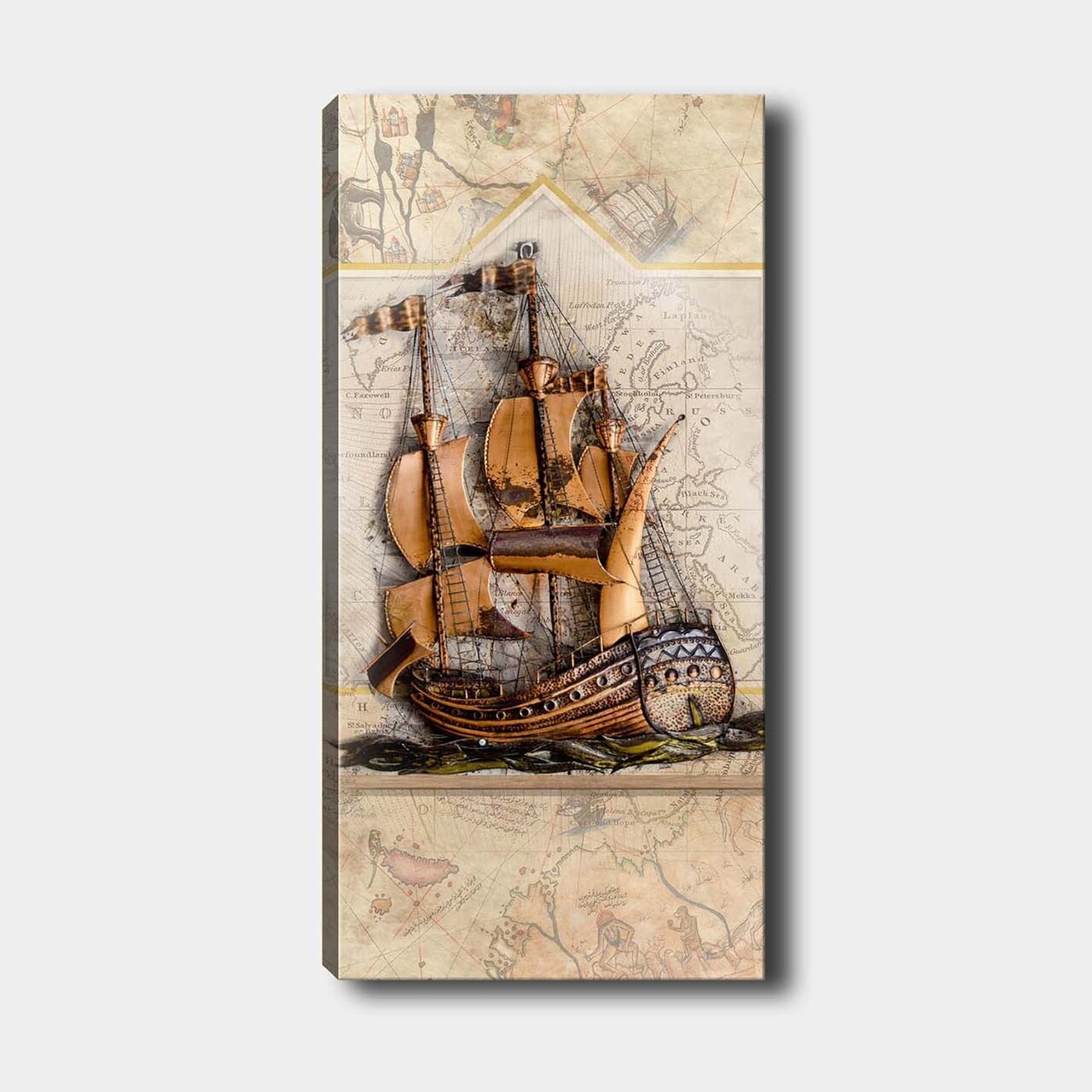 Tablou decorativ, DKY41177581265_3080, 30 x 80 cm, Multicolor - view 3