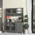 Dulap multifunctional, Comforty, Grano 140, Antracit