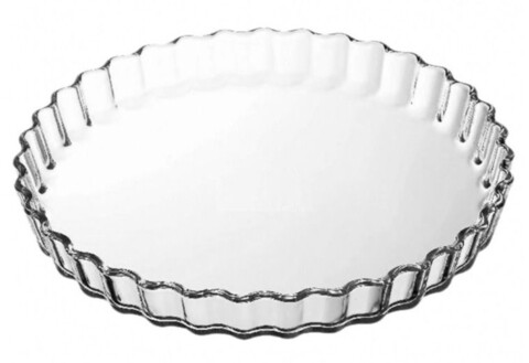 Vas de copt termorezistent Glass Bakeware, Ocuisine, 1.3 L, 27 cm, sticla