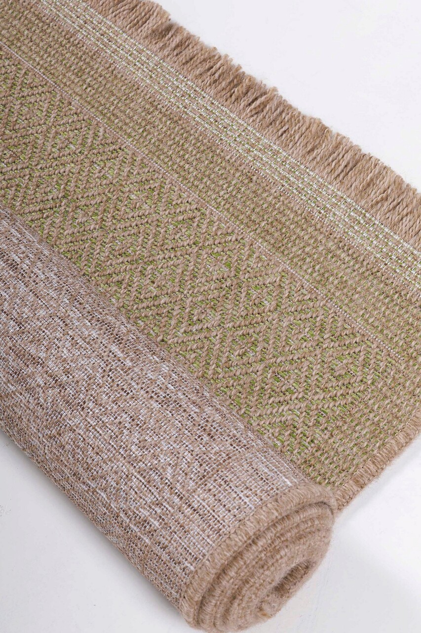 Covor, 08845A, 80x150 cm, Polipropilena, Verde - 3 | YEO