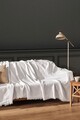 Cuvertura de pat, Merlin - White, Viaden, Bumbac reciclat