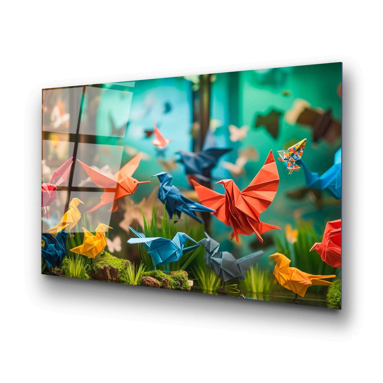Tablou decorativ, UV-1193, 70 x 100 cm, Multicolor - view 4