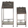 Set 2 suporturi pentru ghivece, Minia, Creaciones Meng, fier forjat