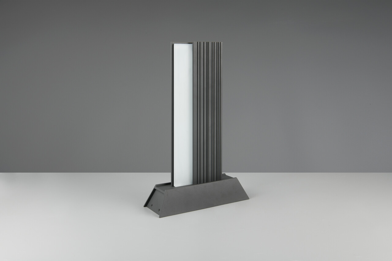 Lampadar de exterior Mariza, TRIO, 31x11.5x50 cm, 11W, 1x SMD, aluminiu, antracit