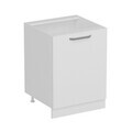 Dulap pentru bucatarie, Hanah Home, Minar, 60x87x58 cm, Alb