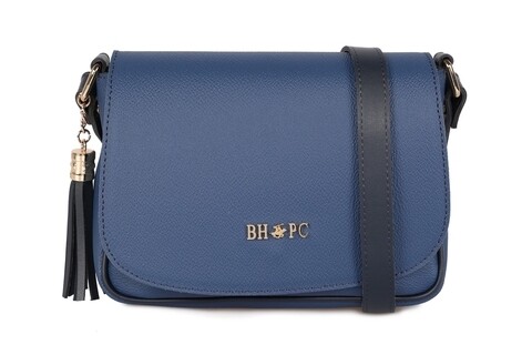 Geanta Beverly Hills Polo Club, 1107, piele ecologica, bleumarin