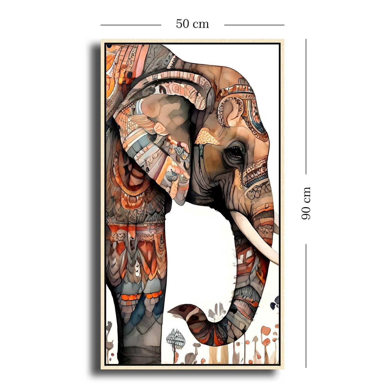 Tablou decorativ, 5090Lcahs-001, Cadru: PVC (Grosime: 5 cm), Multicolor — imaginea 5