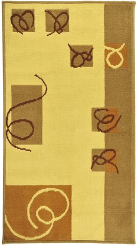 Covor tuck, decorino, 133x190 cm, polipropilena, crem