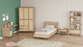 Set dormitor pentru copii, Locelso, ON25-SU, Stejar