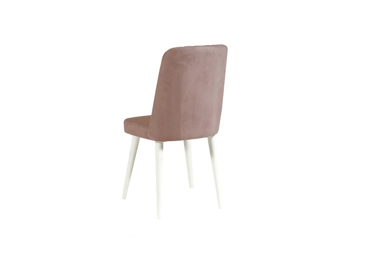 Set masa extensibila si scaune, 3 piese, Hanah Home, Vina 0900, Alb / Piatra - imagine 8