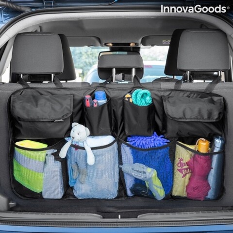 Organizator portbagaj auto Trydink InnovaGoods, 86×45 cm InnovaGoods