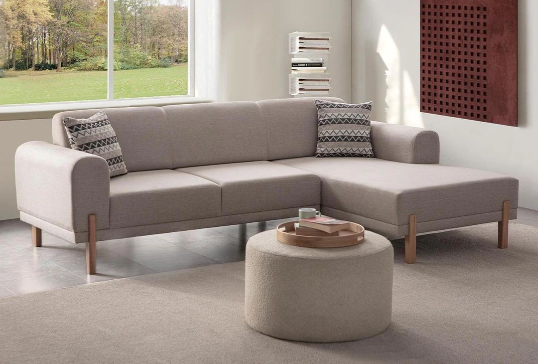 Coltar, Atelier del Sofa, 752EST1381, Frame: 70% HORNBEAM/30% MELAMINE COATED CHIPBOARD, Crem