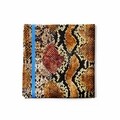 Esarfa Carre, Alber Zoran, Pyramid Snake Dream, 130 x 88 x 88 cm, poliester, multicolor