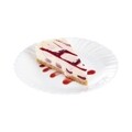 Farfurie pentru desert, Luminarc, Feston, Ø 18.5 cm, sticla, alb