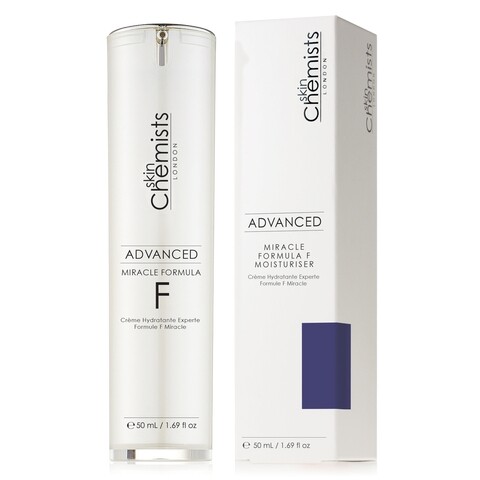 Crema hidratanta de zi, SkinChemists, Miracle Formula F Moisturiser, 50 ml