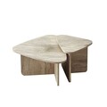 Set masuta de cafea, Neostill, Ballare Set, Travertin