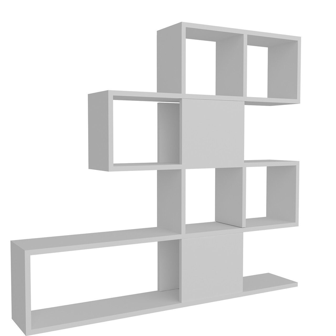 Biblioteca Karlin, Moblert, 120x19.5x109 cm, alb - 2 | YEO