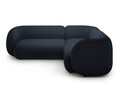 Coltar dreapta 4 locuri, Kate, Micadoni, 252x220x76 cm, tesatura boucle, albastru inchis