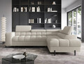 Coltar extensibil dreapta 5 locuri ELTAP, RT-18ROY, Ferucce, 276x200x93 cm, lemn/poliester, bej deschis