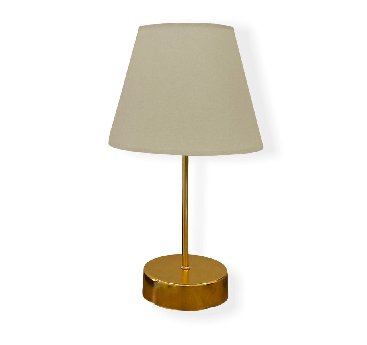 Lampa de masa, FullHouse, 390FLH1702, Metal, Bej / Auriu - 1 | YEO