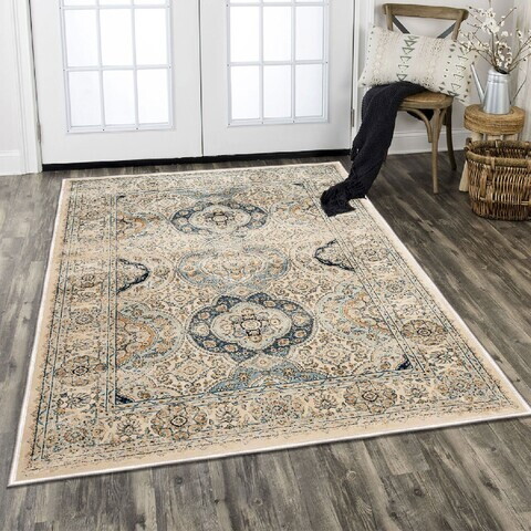 Covor, Els2061, 80x120 cm, Catifea, Multicolor