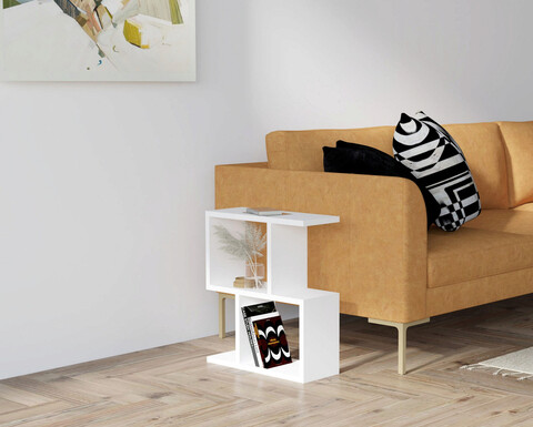 Masuta, puqa design, zet, 45x51.4x17 cm, pal, alb
