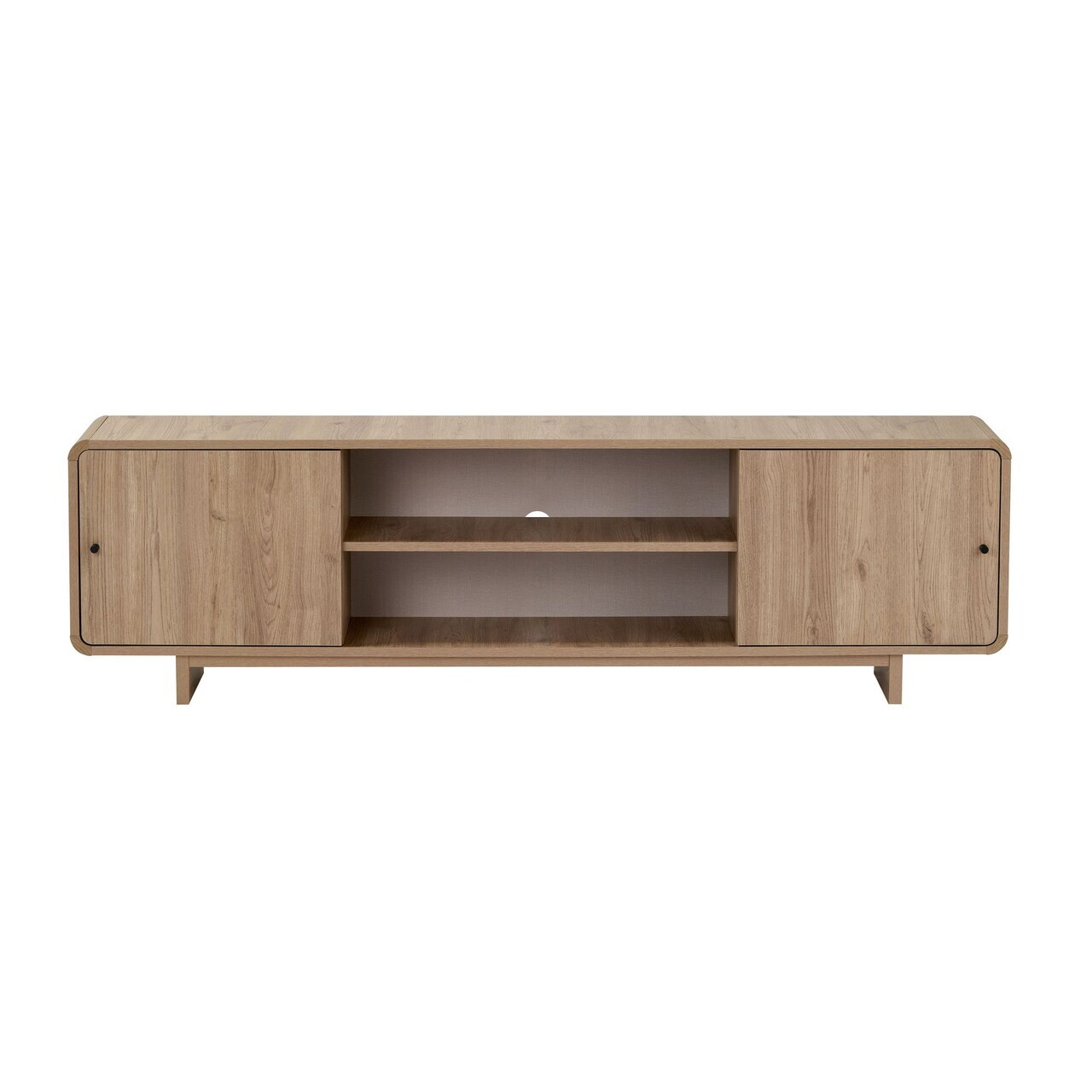Comoda TV, Hanah Home, Mirel, 180x52x34 cm, PAL, Stejar — imaginea 6