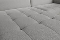 Coltar extensibil dreapta 3 locuri ELTAP, RT-04ROY, Gomsi, 228x165x100 cm, lemn/poliester, gri deschis
