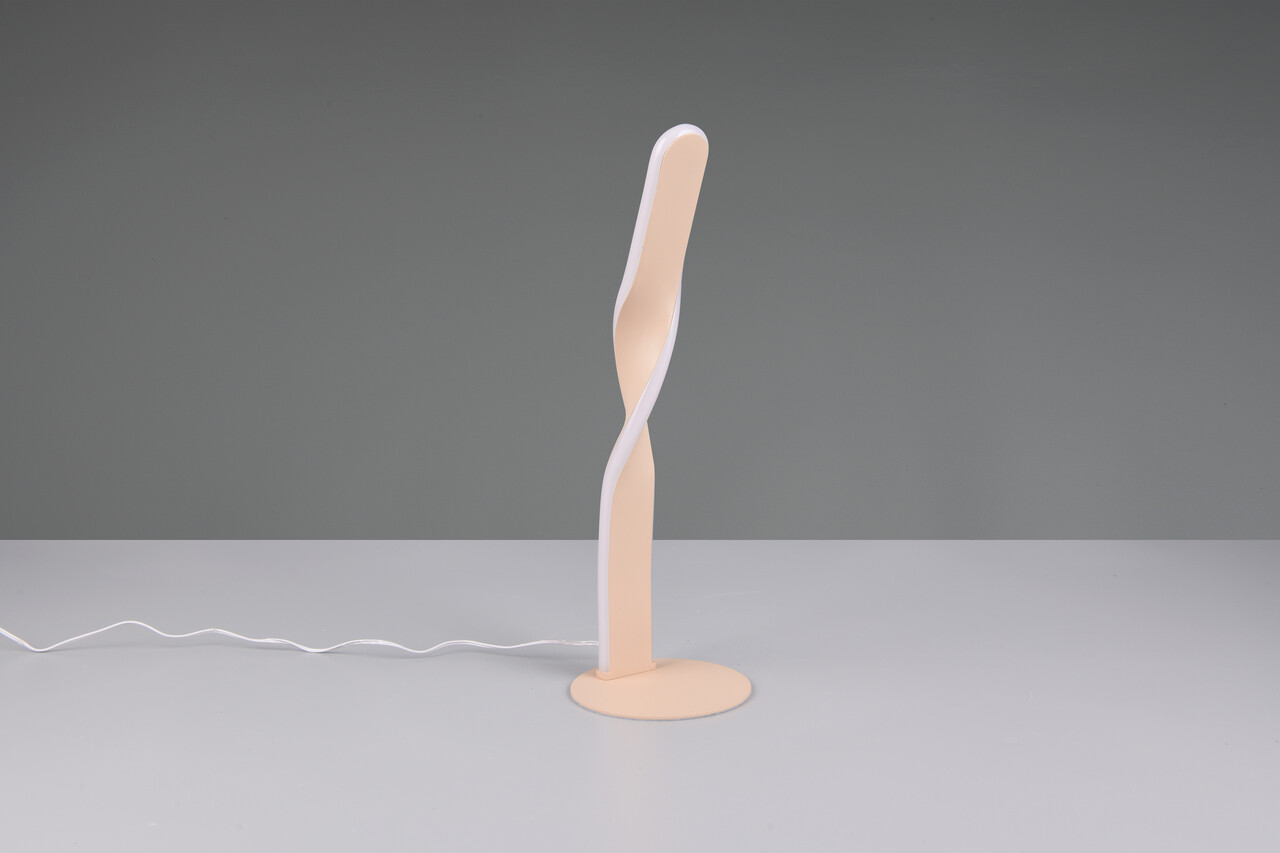 Lampa de masa Ginko, RL, 13x40.5 cm, 10W, 1x SMD, metal, bej