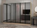 Dulap pentru haine, Hanah Home, Nisa, 270x210x52 cm, Dore