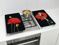 Set 2 protecții universale pentru aragaz, Wenko Poppy