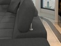 Coltar extensibil dreapta 4 locuri ELTAP, ERI-13, Eridano, 275x202x88 cm, lemn/poliester, gri inchis