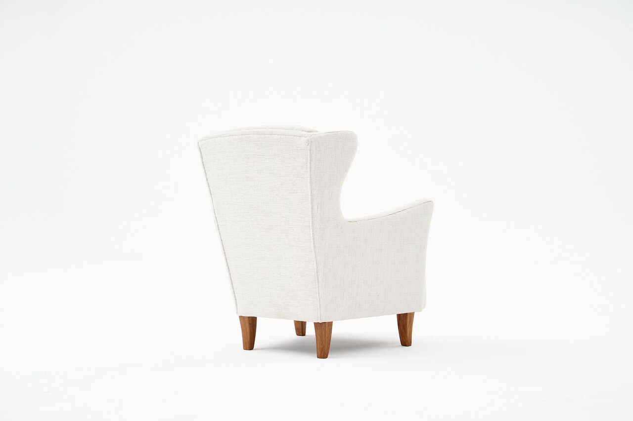 Fotoliu, Atelier del Sofa, 825BLC2372, Lemn de carpen, Crem - view 3