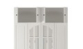 Dulap pentru haine, Rabi, Rb-185-11, 140x210x52 cm, Alb mat