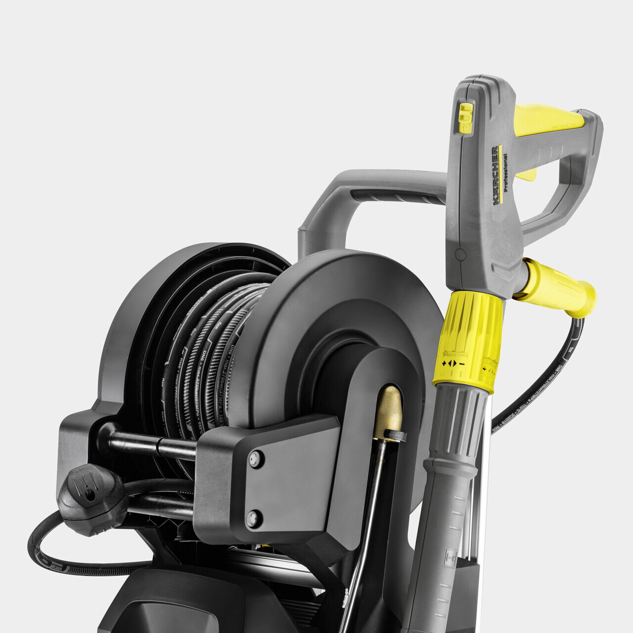 Aparat de spalat cu presiune profesional HD 8/18-4 MXA eBFoam Plus Go!Further, Karcher, gri — imaginea 4
