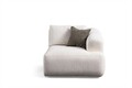 Coltar, Atelier del Sofa, 560ARE5248, Cadru: LEMN/PAL, Maro/Alb