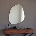 Oglinda decorativa Soho Ayna, Neostill, 75x58 cm, alb