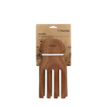 Set 2 furculite salata Mooka, Homla, 18 cm, lemn, natur